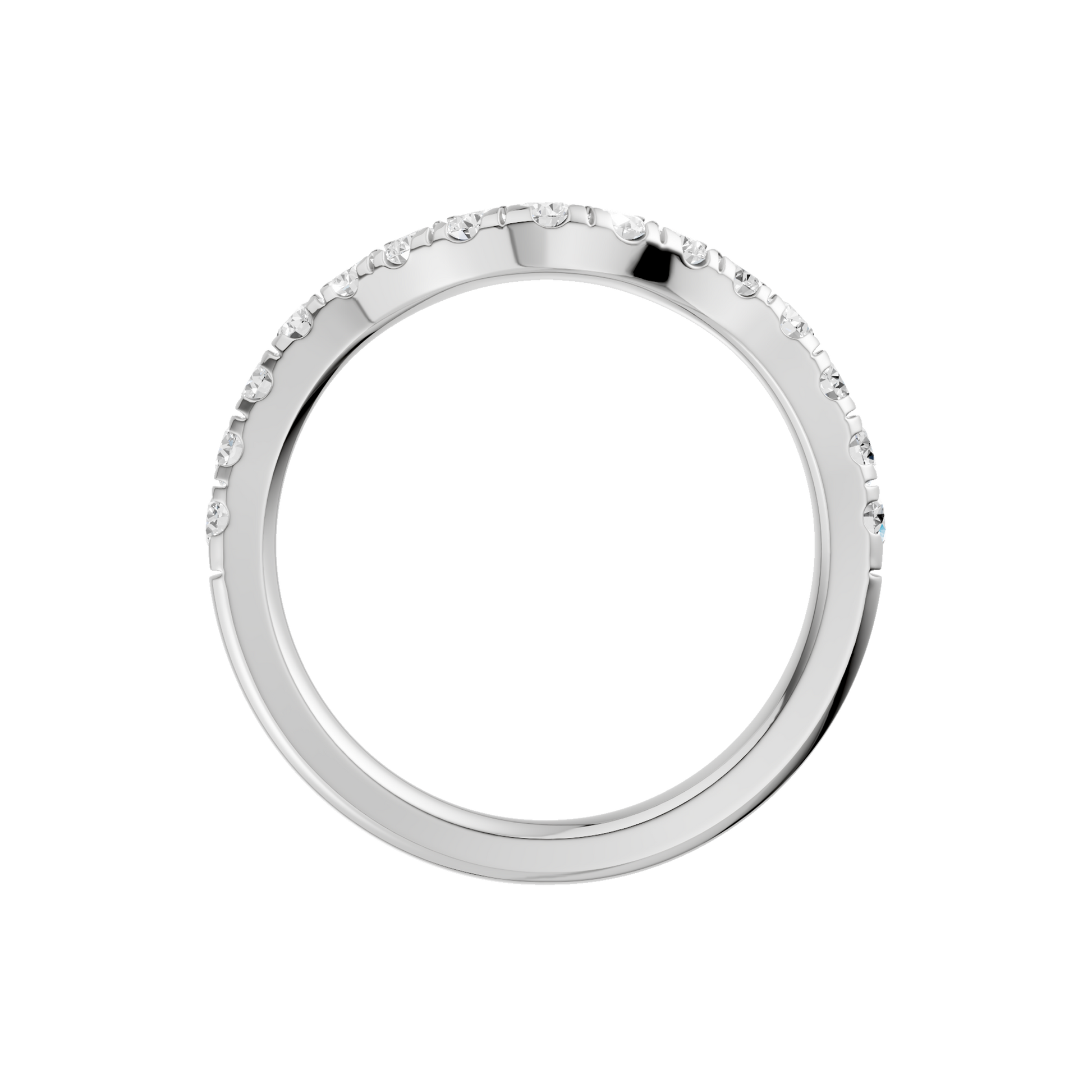 3-Stone Matching Wedding Band