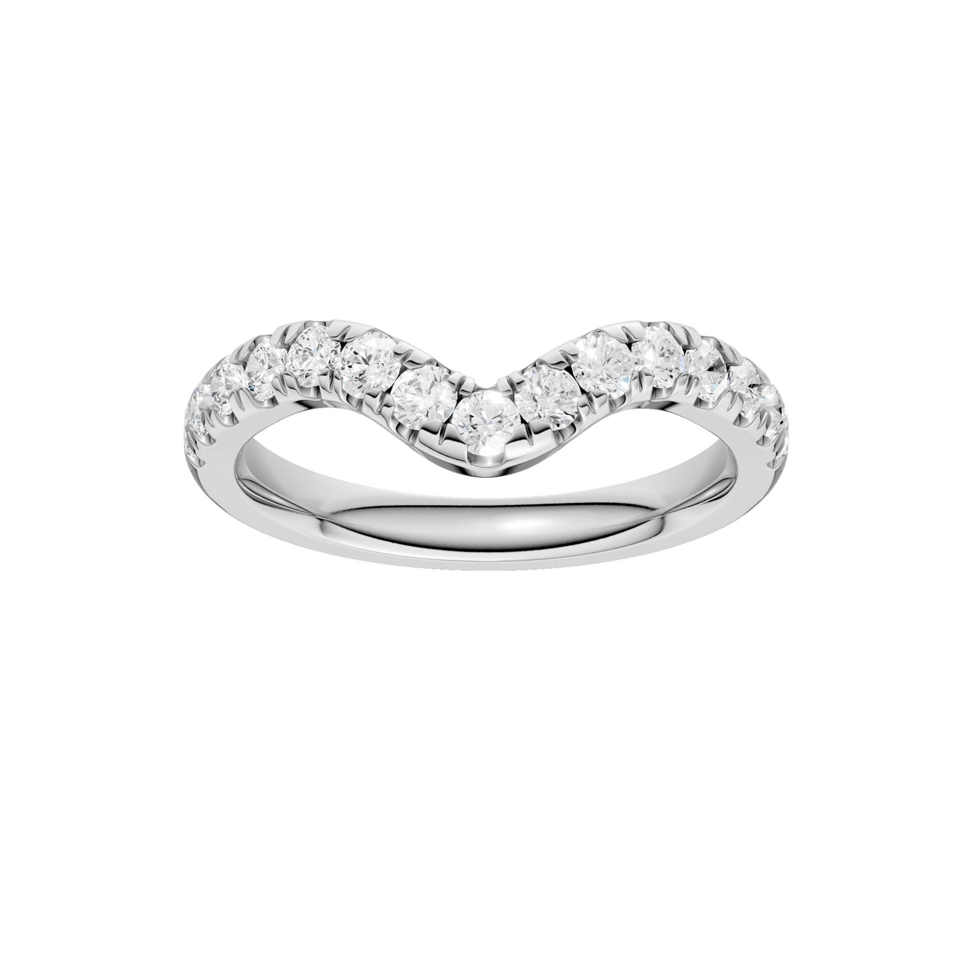 3-Stone Matching Wedding Band