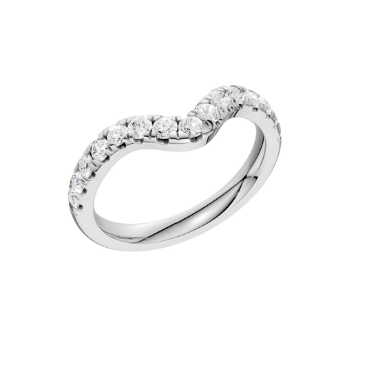 3-Stone Matching Wedding Band
