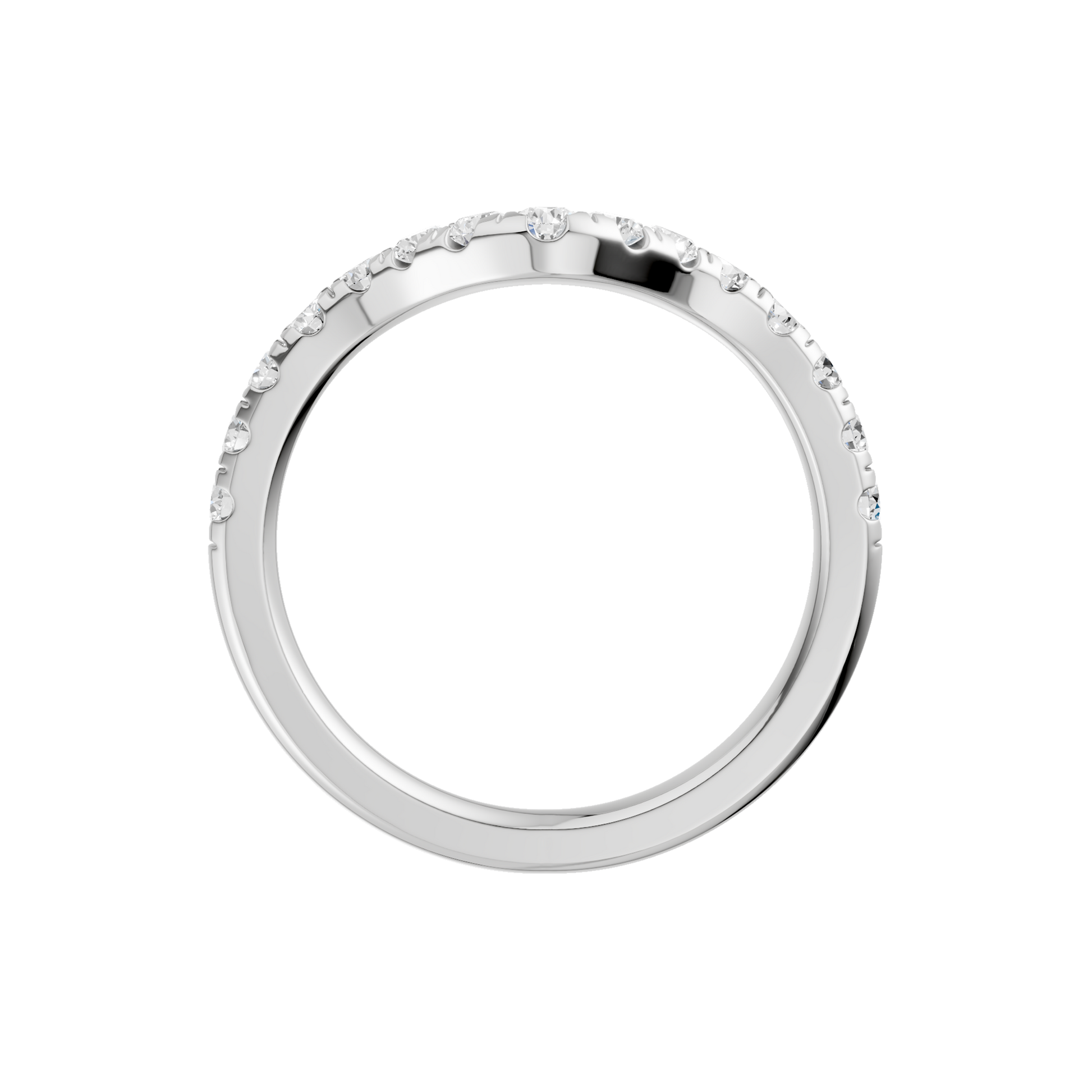 3-Stone Matching Wedding Band