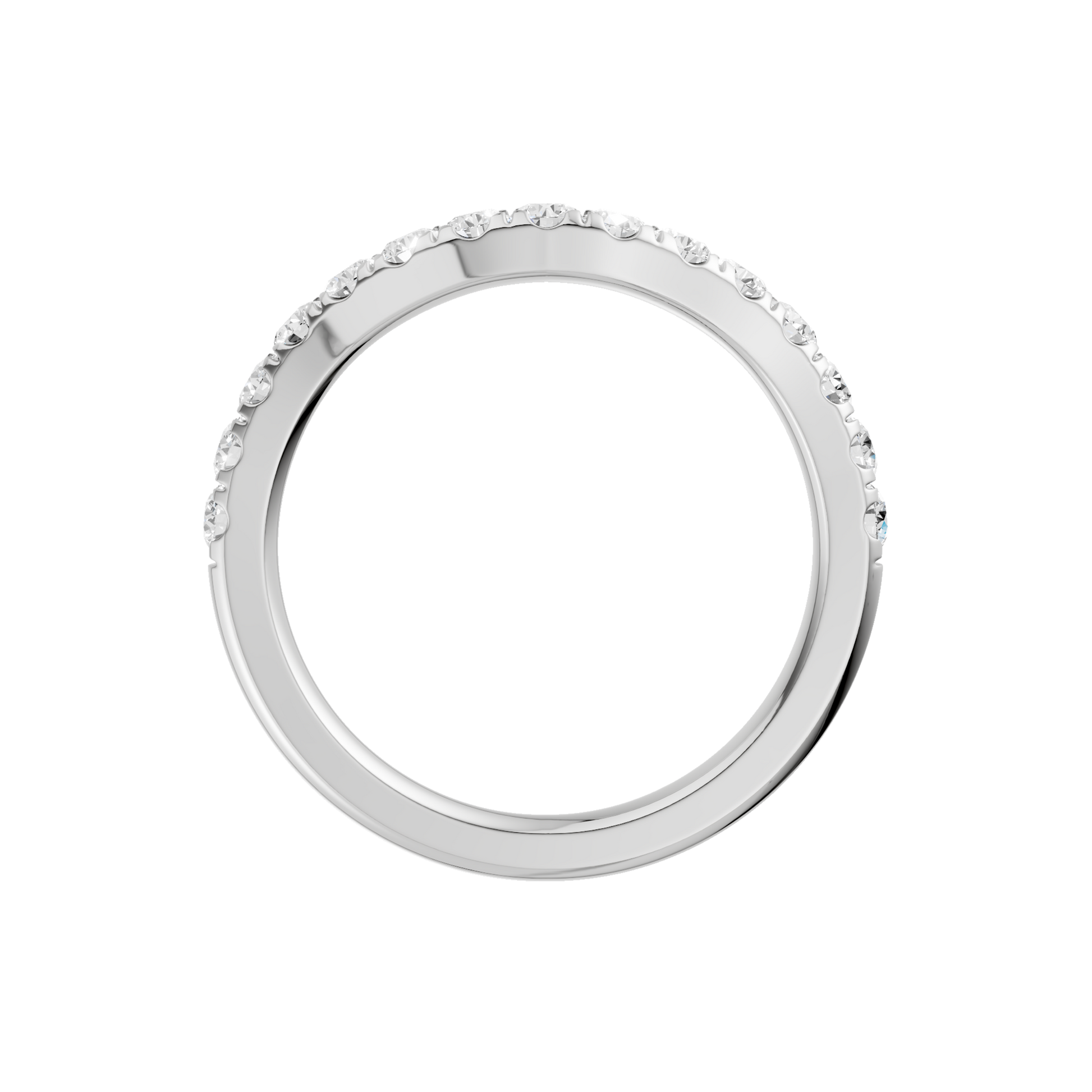 3-Stone Matching Wedding Band