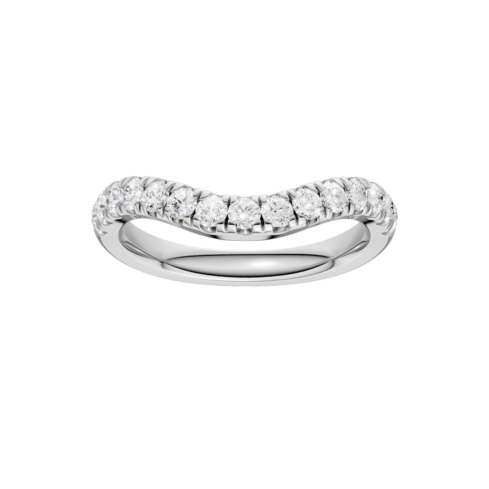 3-Stone Matching Wedding Band