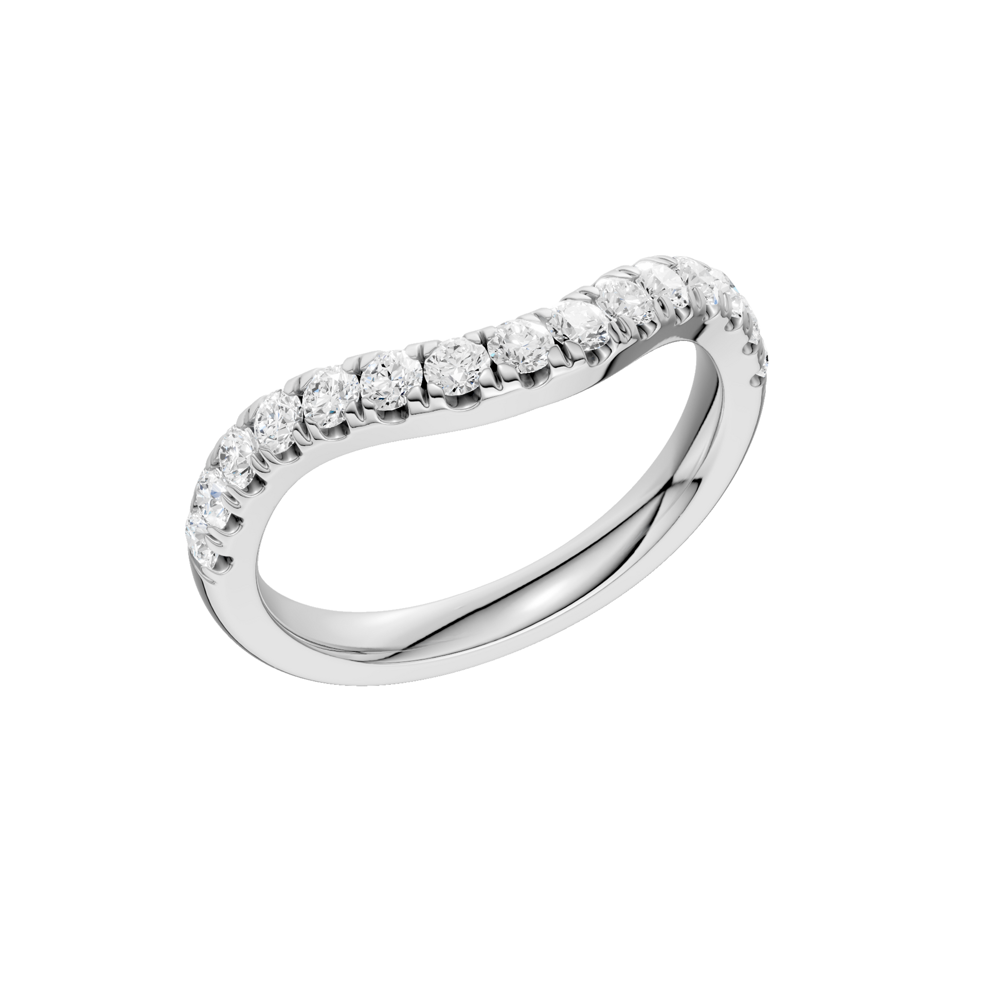 3-Stone Matching Wedding Band