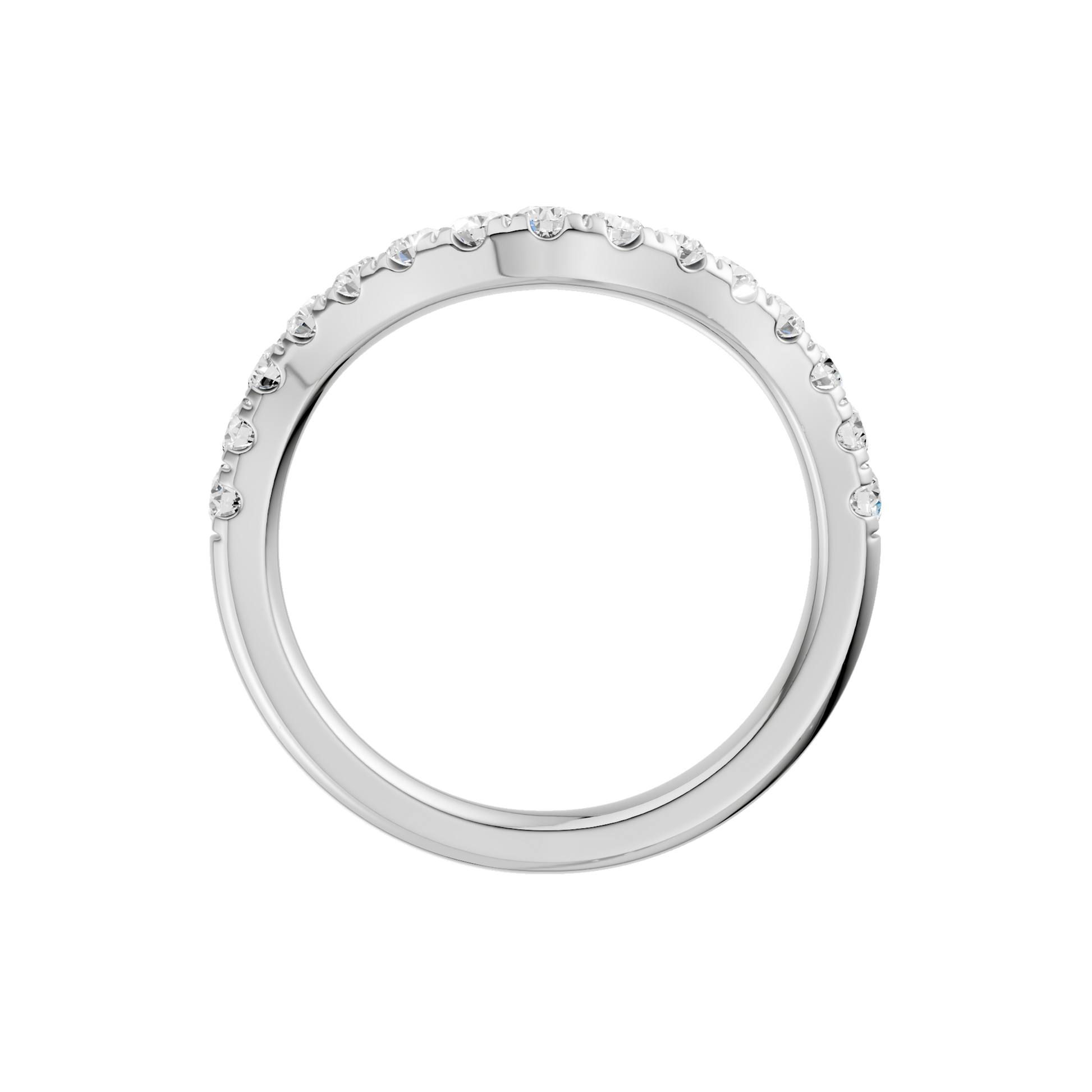 3-Stone Matching Wedding Band