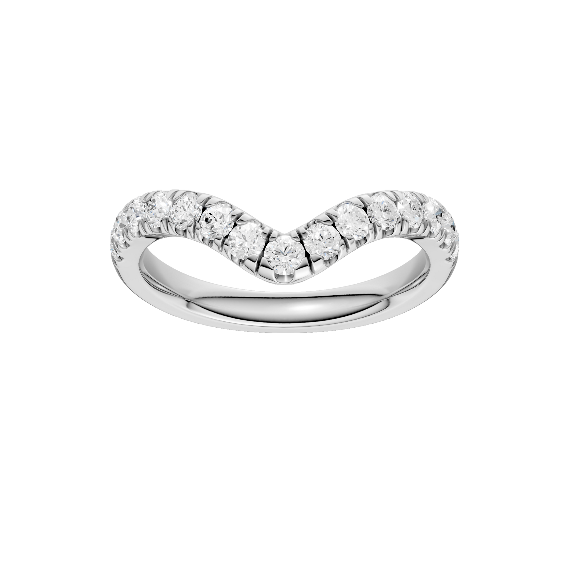3-Stone Matching Wedding Band