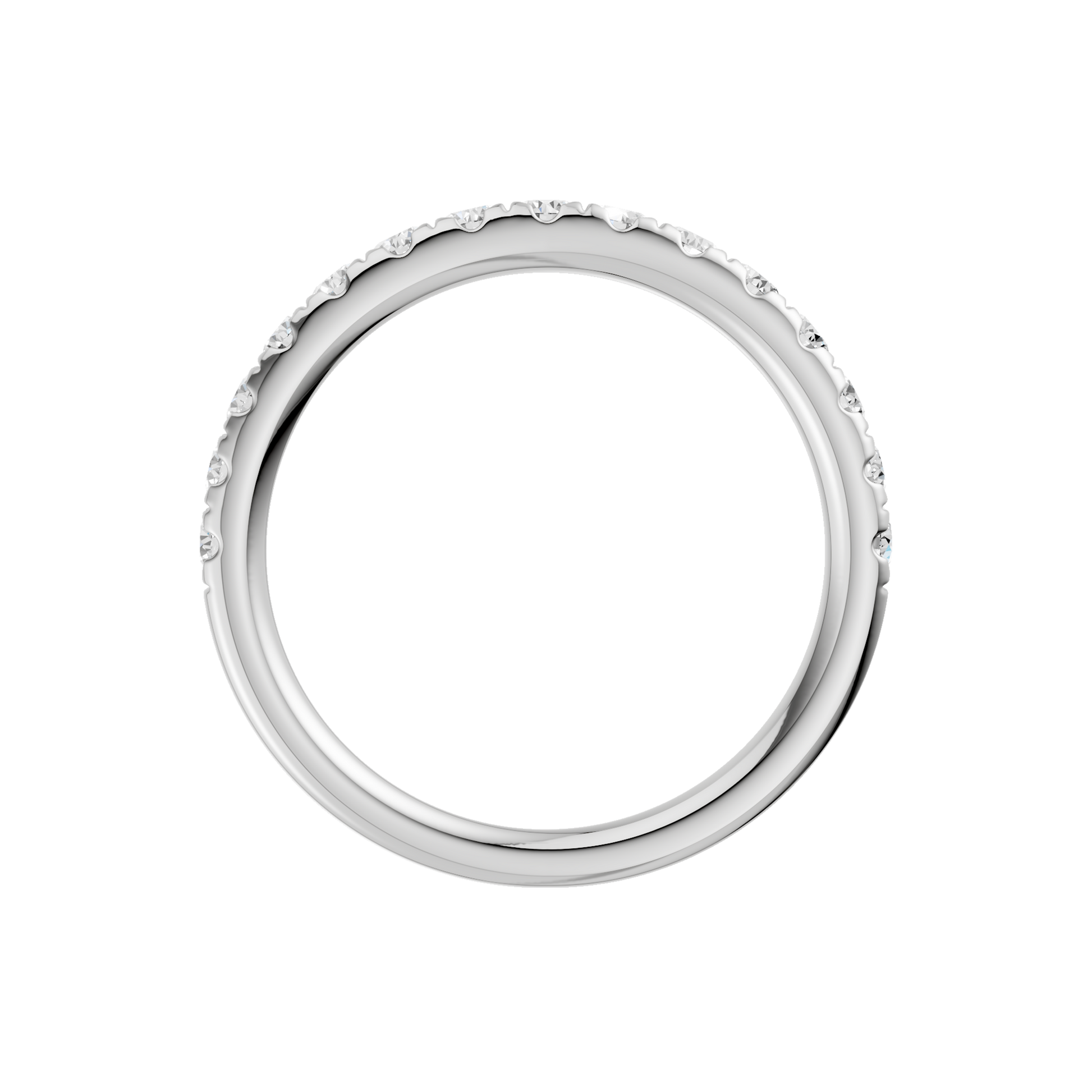 Tulip Head Matching Wedding Band