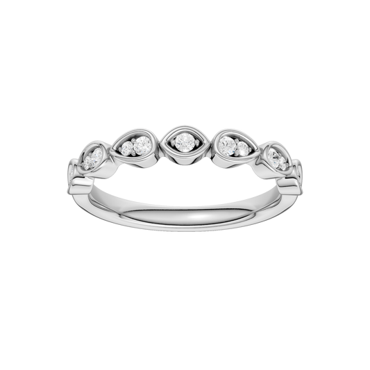 Trellis Shank Matching Wedding Band