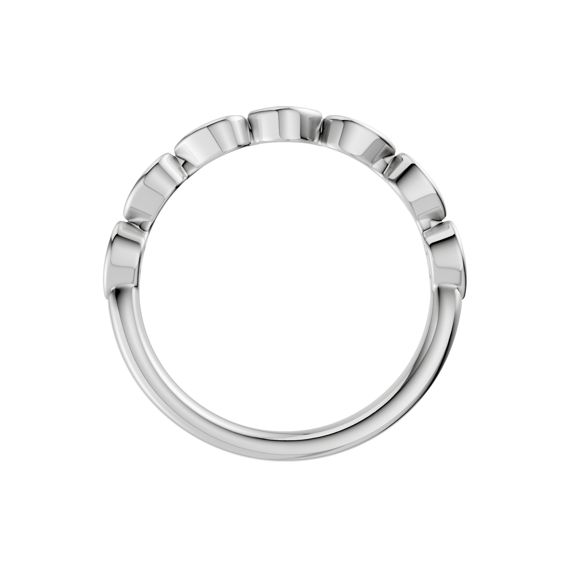Trellis Shank Matching Wedding Band