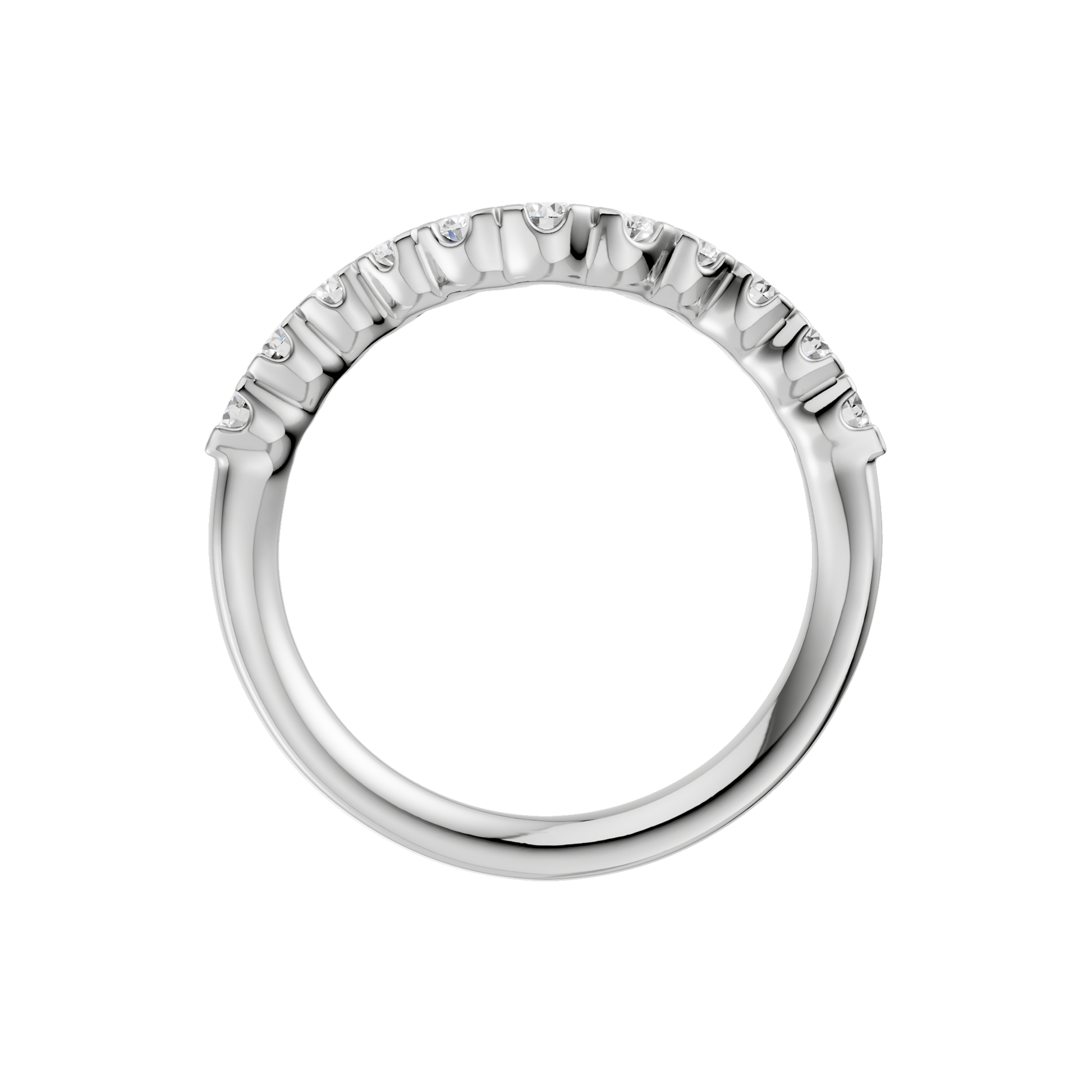 Elegant Matching Wedding Band