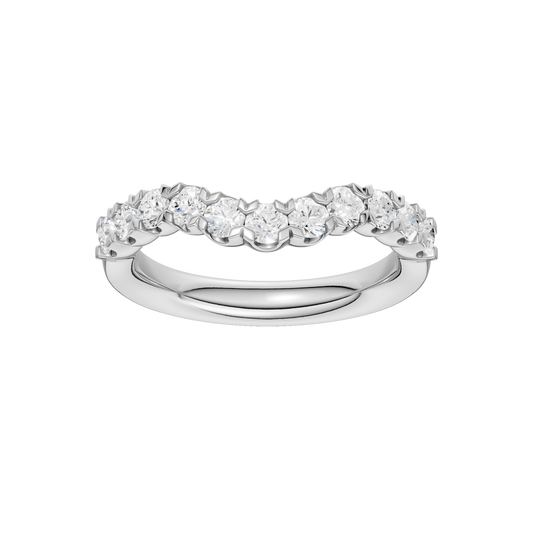Elegant Matching Wedding Band