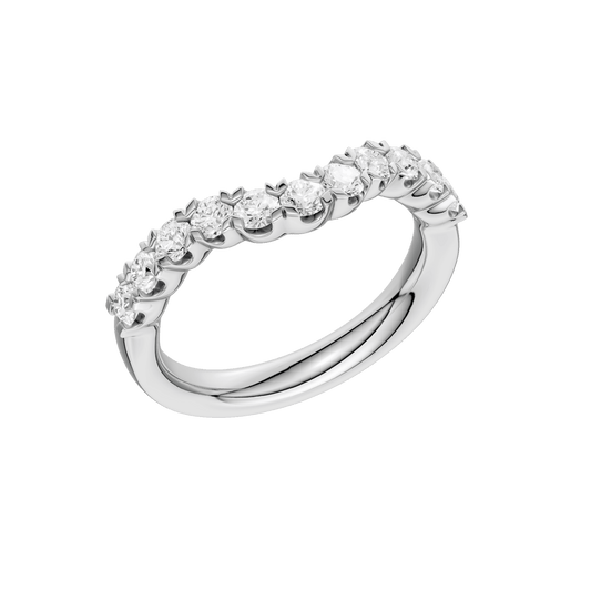 Elegant Matching Wedding Band