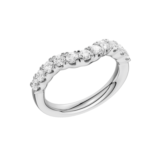 Elegant Matching Wedding Band