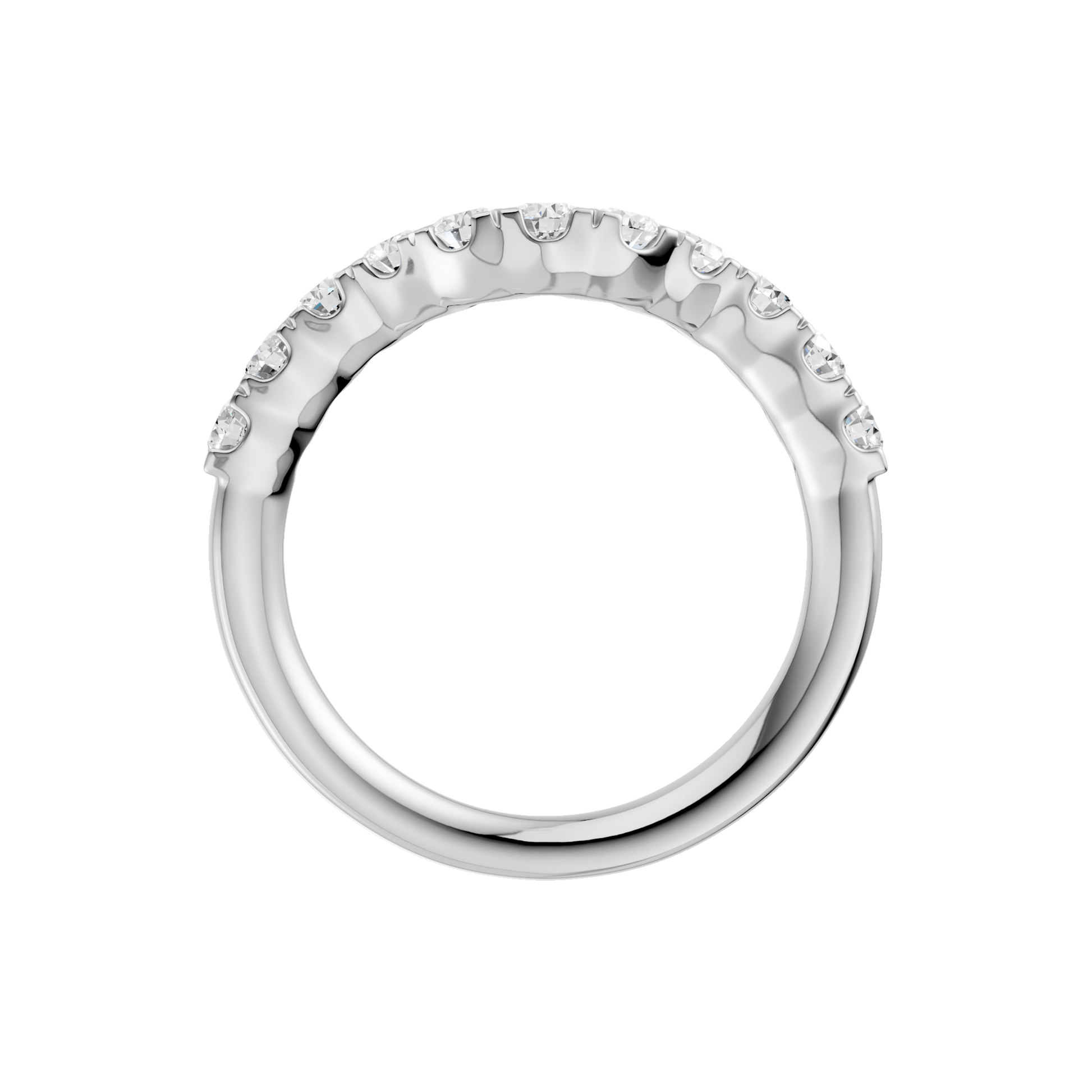 Elegant Matching Wedding Band