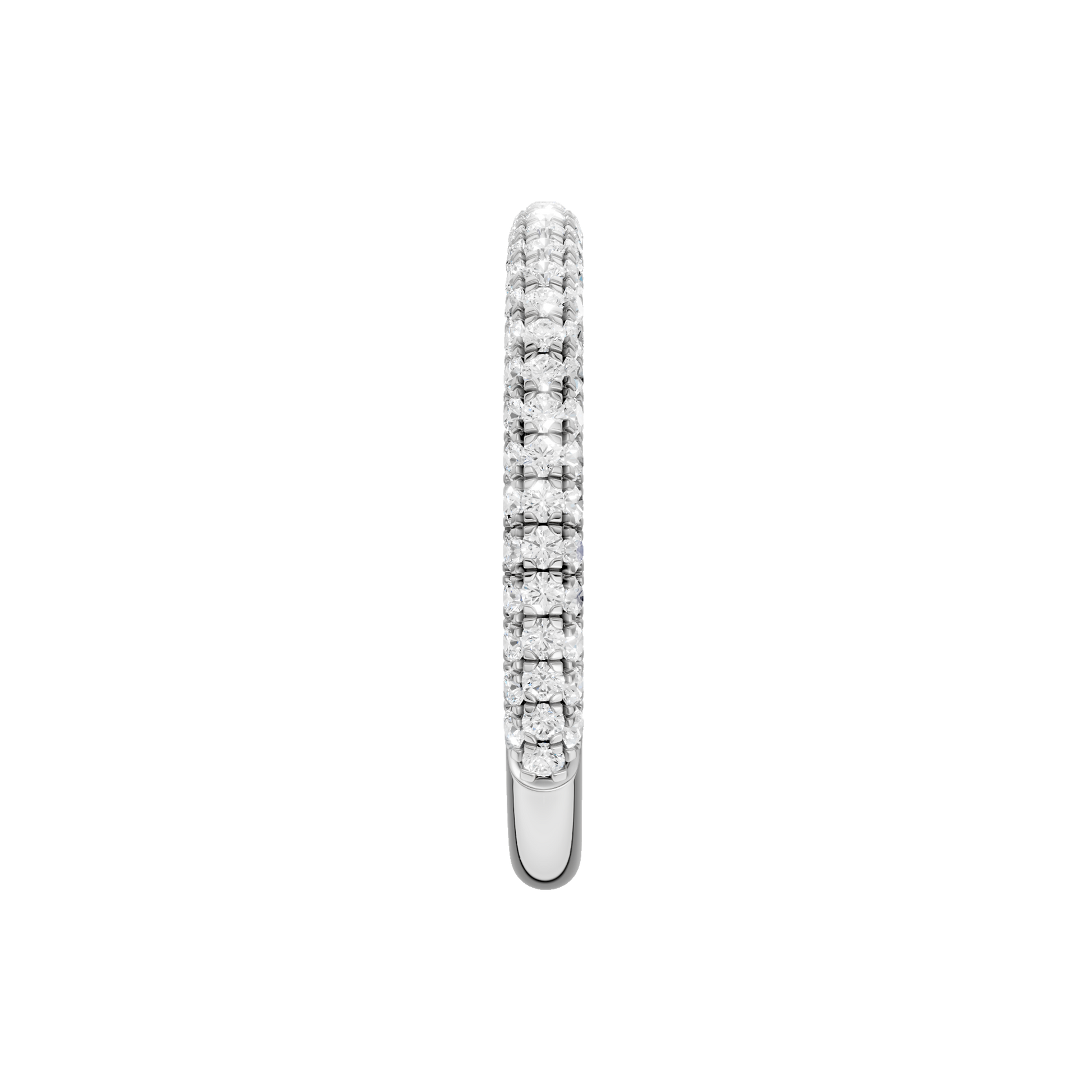 Hidden Halo Pave Matching Band