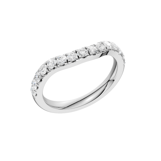 3-Stone Matching Wedding Band