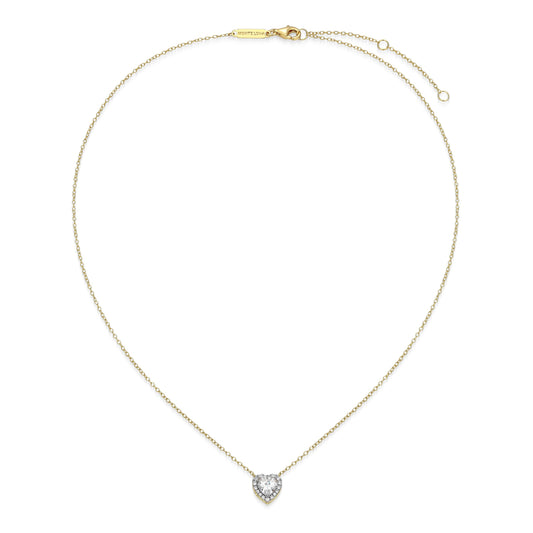 MN0149Y - Amoré Halo Necklace