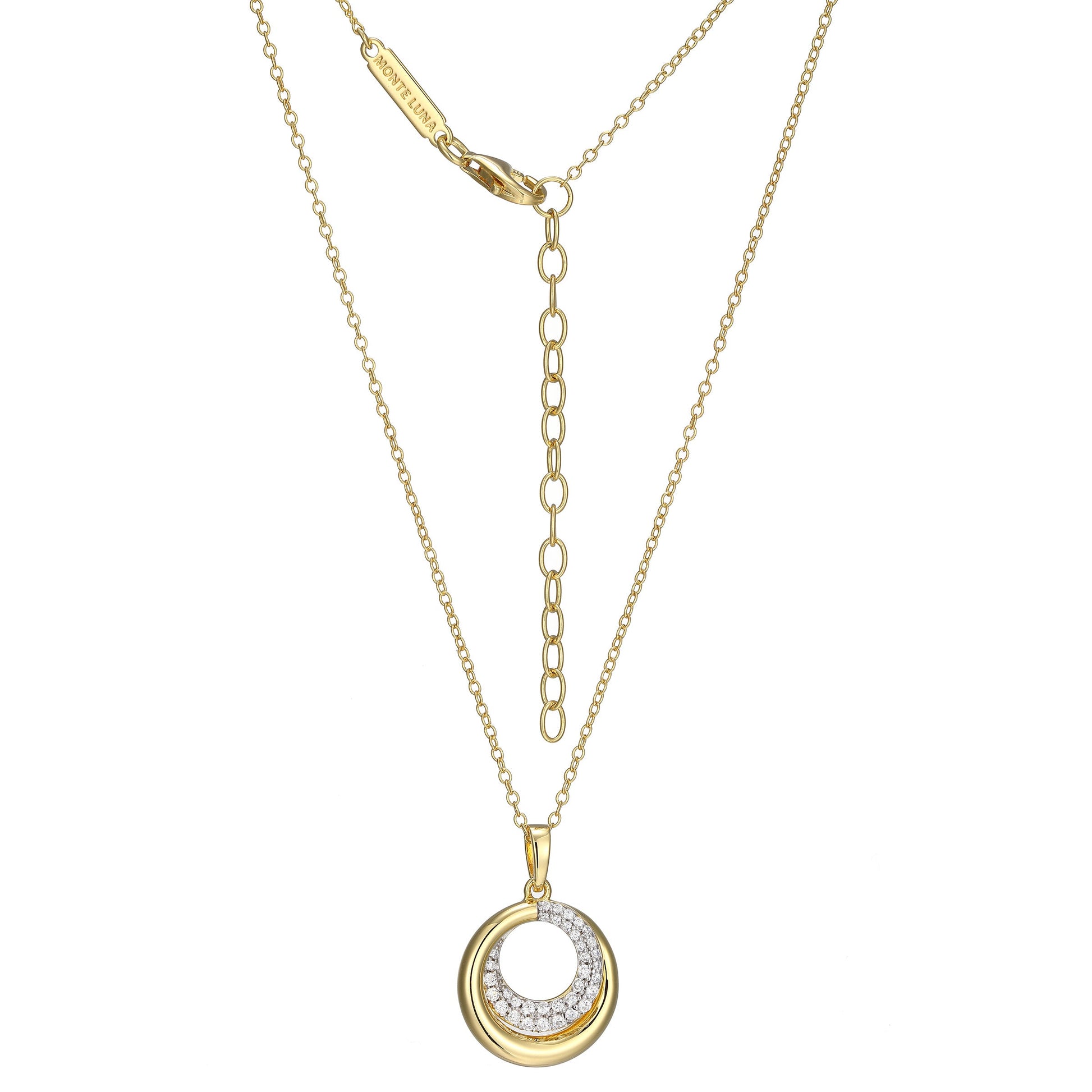 MN0107 - Adorn Lab-Created Diamond Pendant Necklace