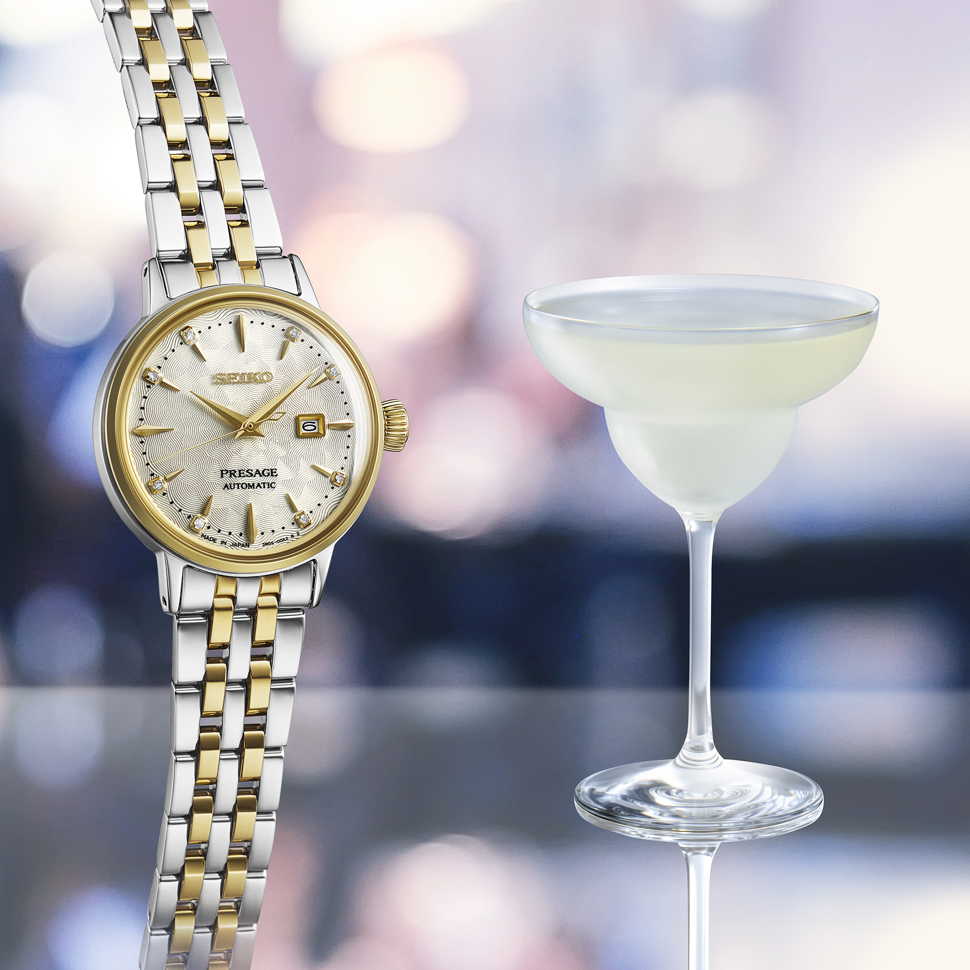 Seiko Presage Cocktail Time Watch SRE010