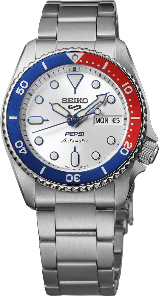 Seiko 5 Sports x Pepsi Limited Edition Watch SRPL99