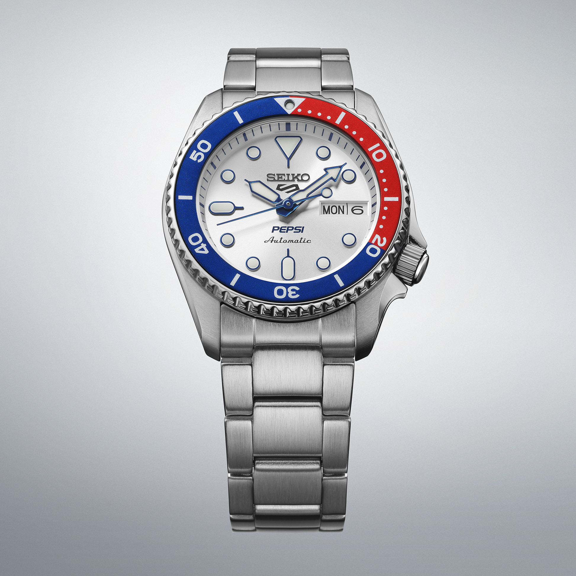 Seiko 5 Sports x Pepsi Limited Edition Watch SRPL99