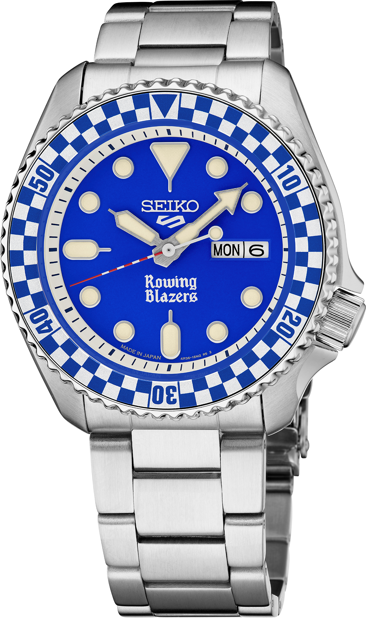 Seiko 5 Sports X Rowing Blazers Limited Edition SRPM19