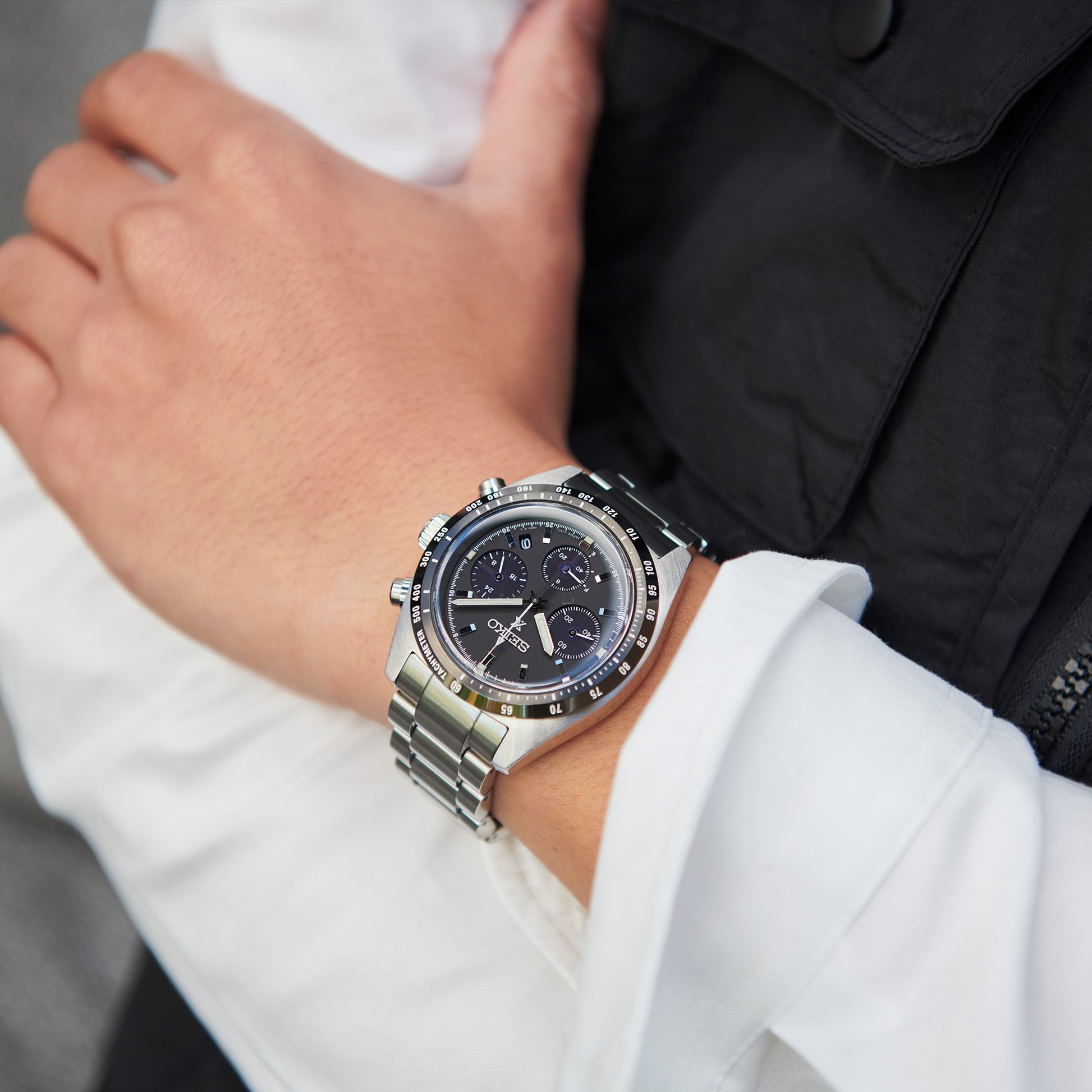 Seiko Prospex Speedtimer Solar Chronograph Watch SSC819