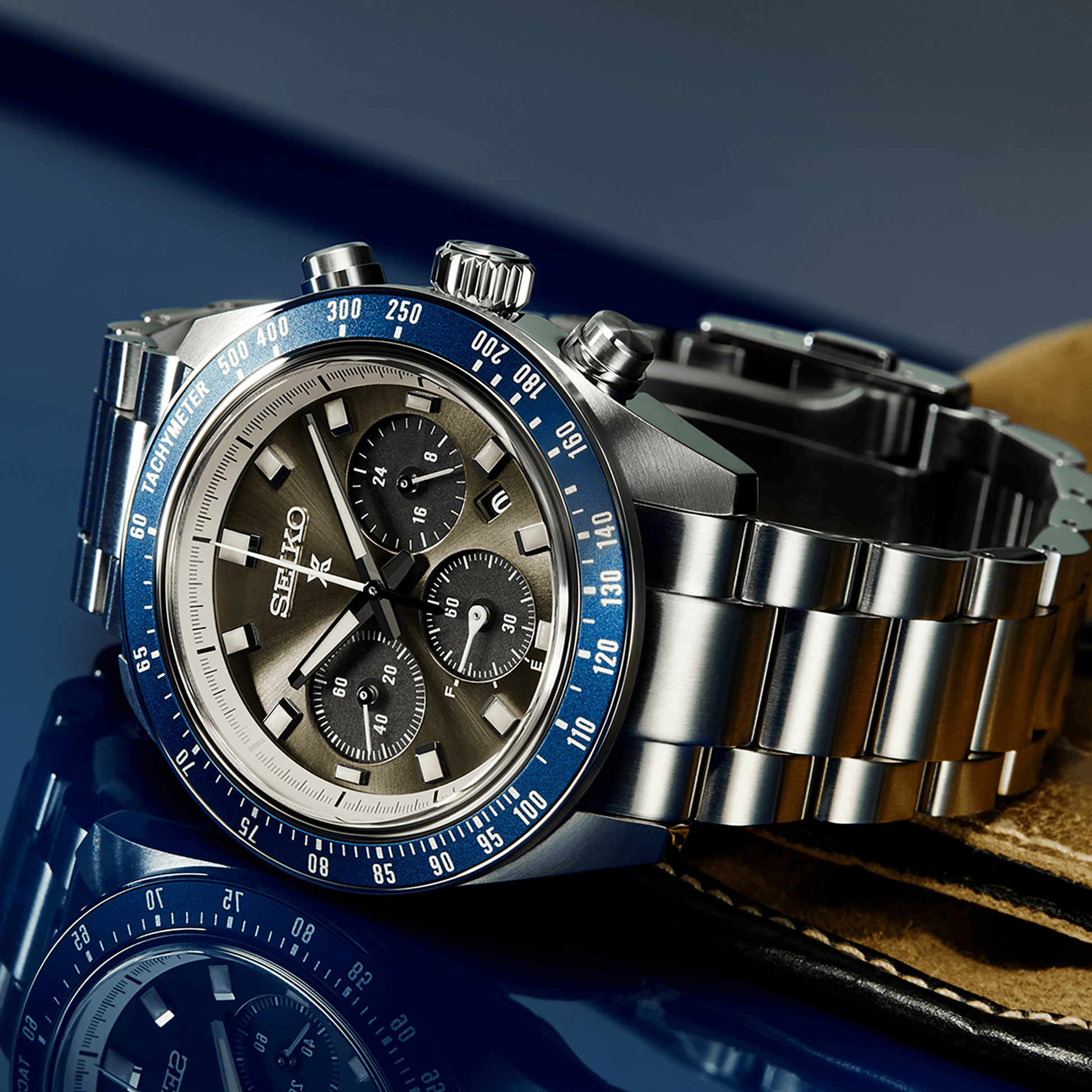 Seiko Prospex Speedtimer Solar Chronograph Watch SSC939