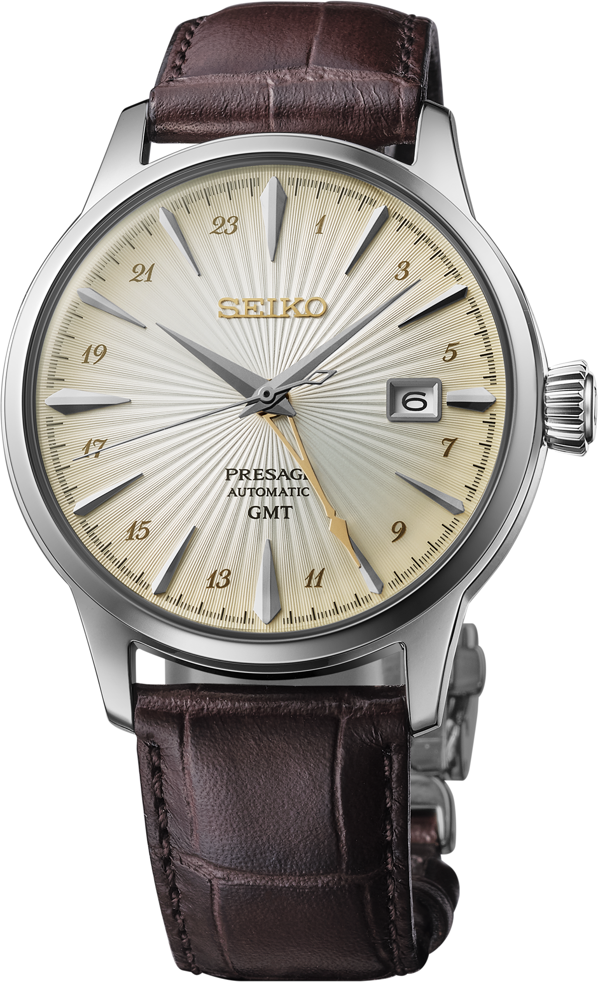 Seiko Presage Cocktail Time GMT Watch SSK041