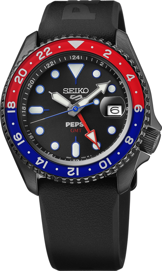 Seiko 5 Sports x Pepsi Limited Edition Watch SSK047