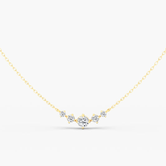 starlight-graduated-five-stone-necklace-N14ST1.00W1416