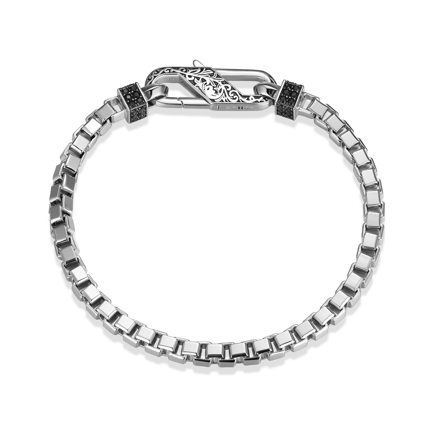 ub0057-links-gunmetal-rhodium-finish-sterling-silver-bracelet