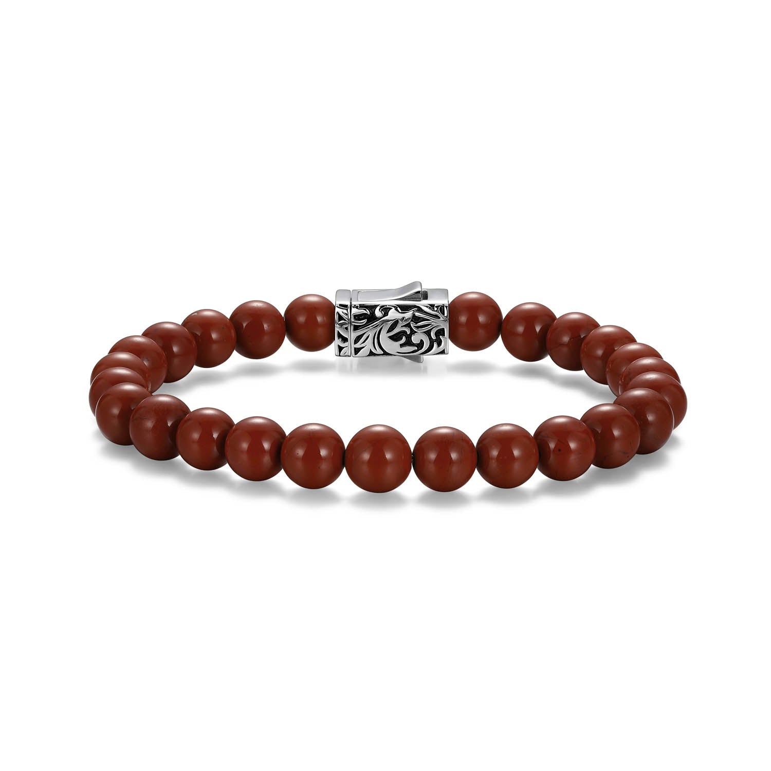 ub0070-crimson-rhodium-finish-steel-sterling-silver-bracelet