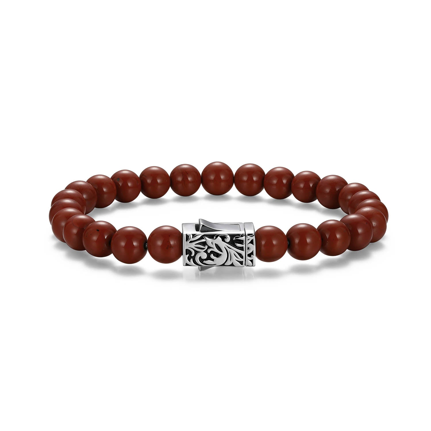 ub0070-crimson-rhodium-finish-steel-sterling-silver-bracelet