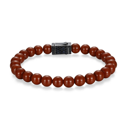 ub0071-crimson-gunmetal-finish-steel-sterling-silver-bracelet