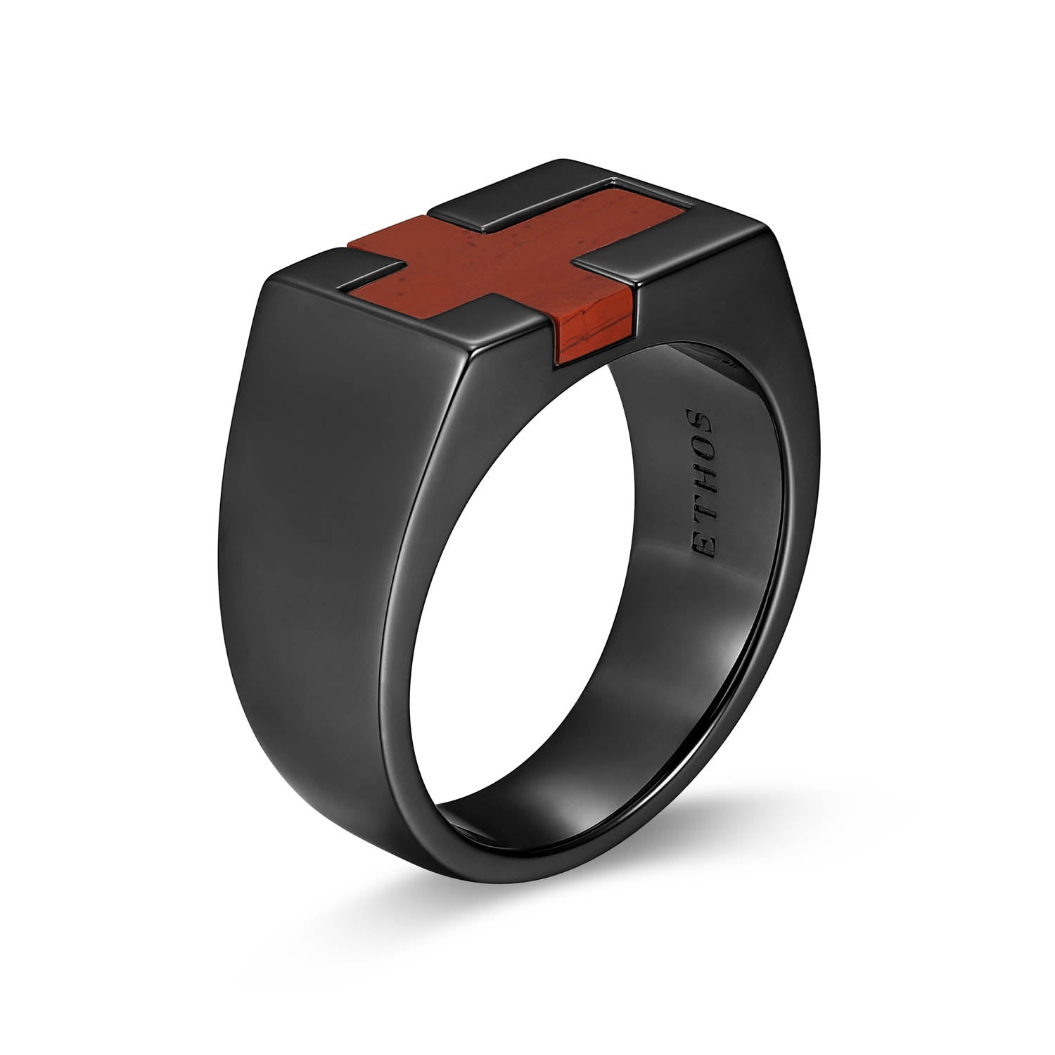 ur0074-crimson-gunmetal-finish-sterling-silver-ring