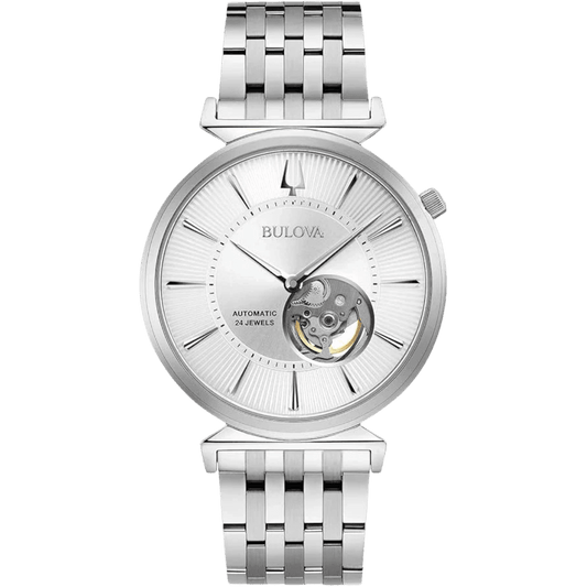 Bulova Classic White Dial Men’S Watch Watch 96A235
