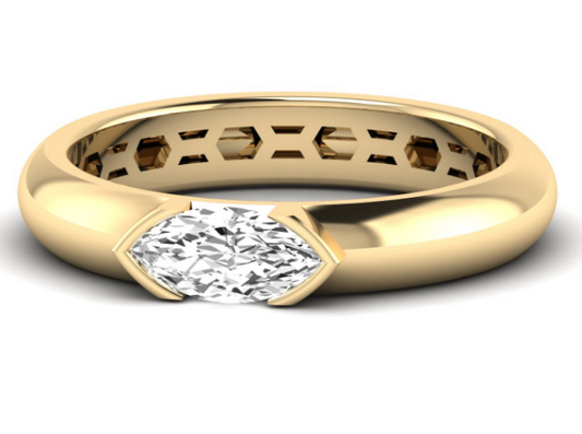 marquise-half-bezel-domed-ring-R385MQ0.50W146.50