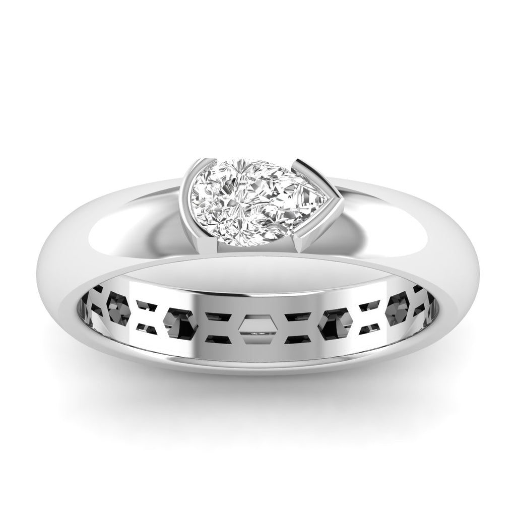 pear-half-bezel-domed-ring-R385PS0.50W146.50
