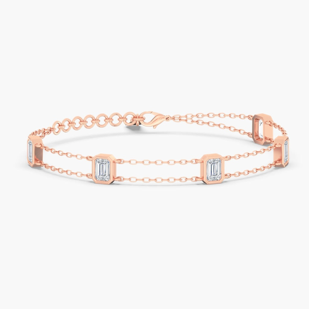 double-chain-emerald-bezel-bracelet-BEMD2.50W146.50-7.50"