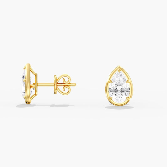 gold-frame-pear-studs-E30PRS0.50W14