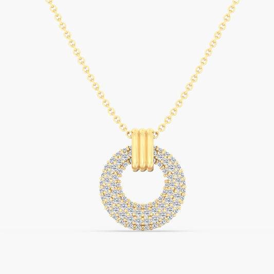 domed-pave-circle-necklace-N1652.25W1416-18