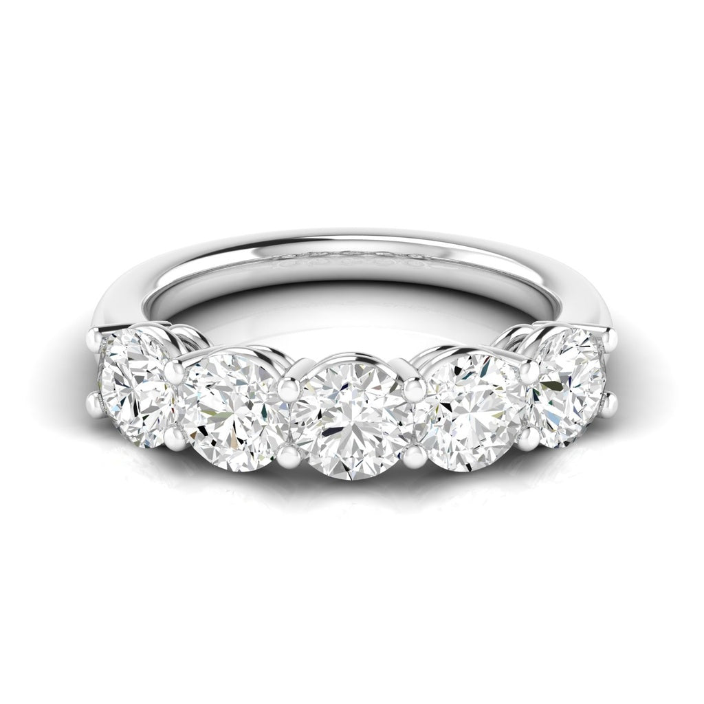 five-stone-round-band-5BR2.50W144.00