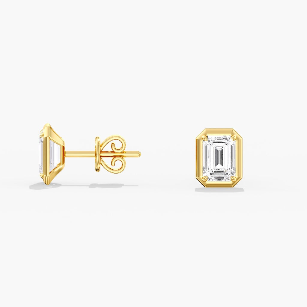 gold-frame-emerald-studs-E30EM0.50W14