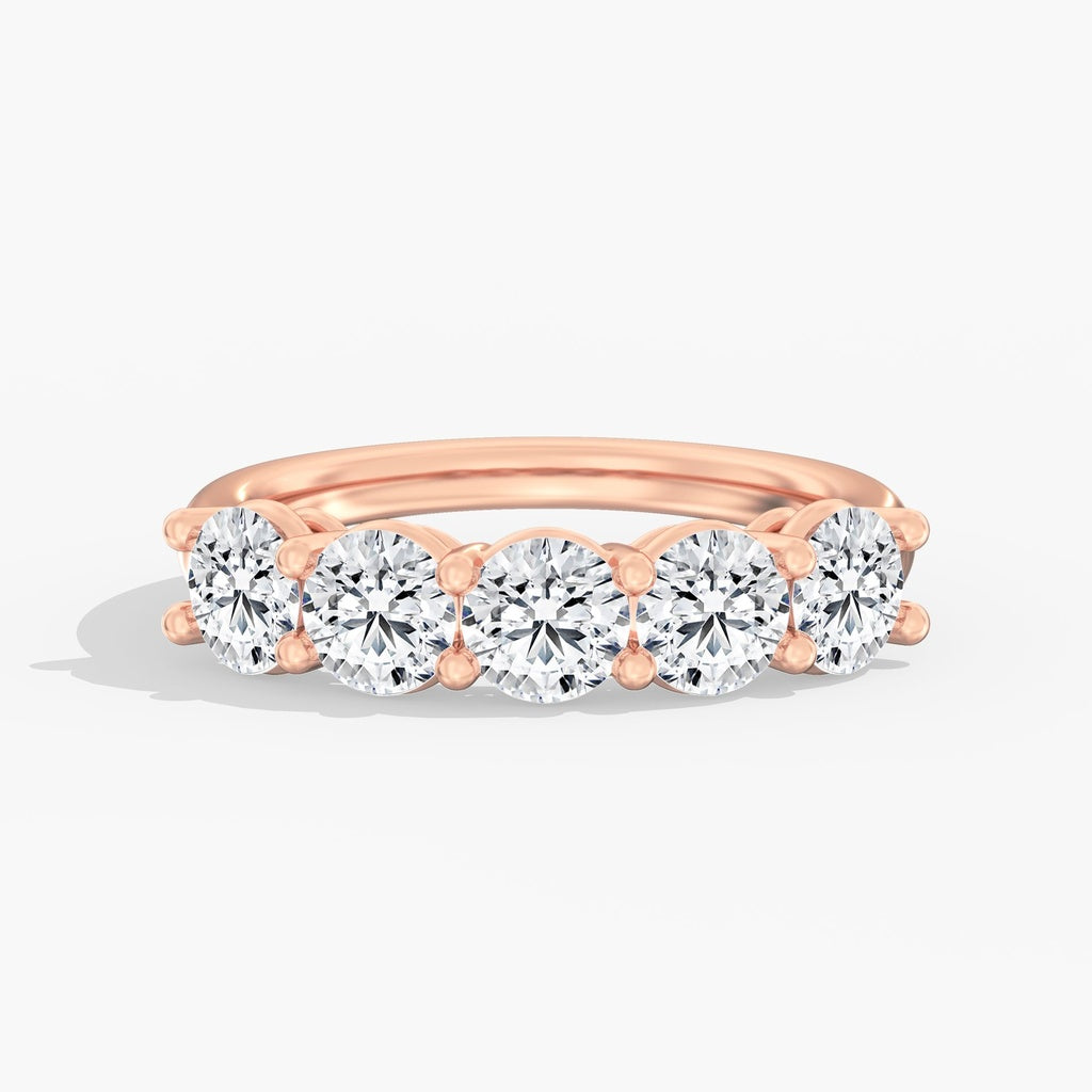 five-stone-round-band-u-shape-5BRU2.50W144.00