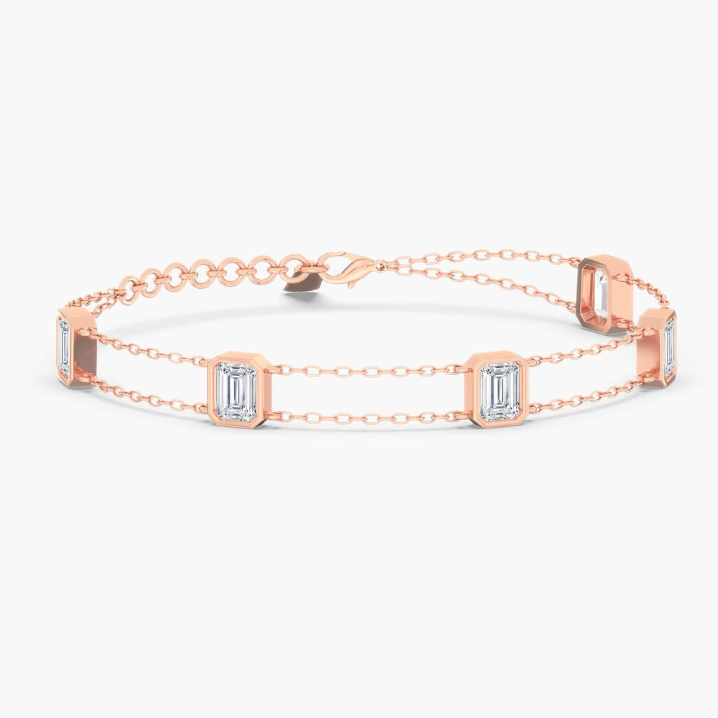 double-chain-emerald-bezel-bracelet-BEMD2.50W146.50-7.50"
