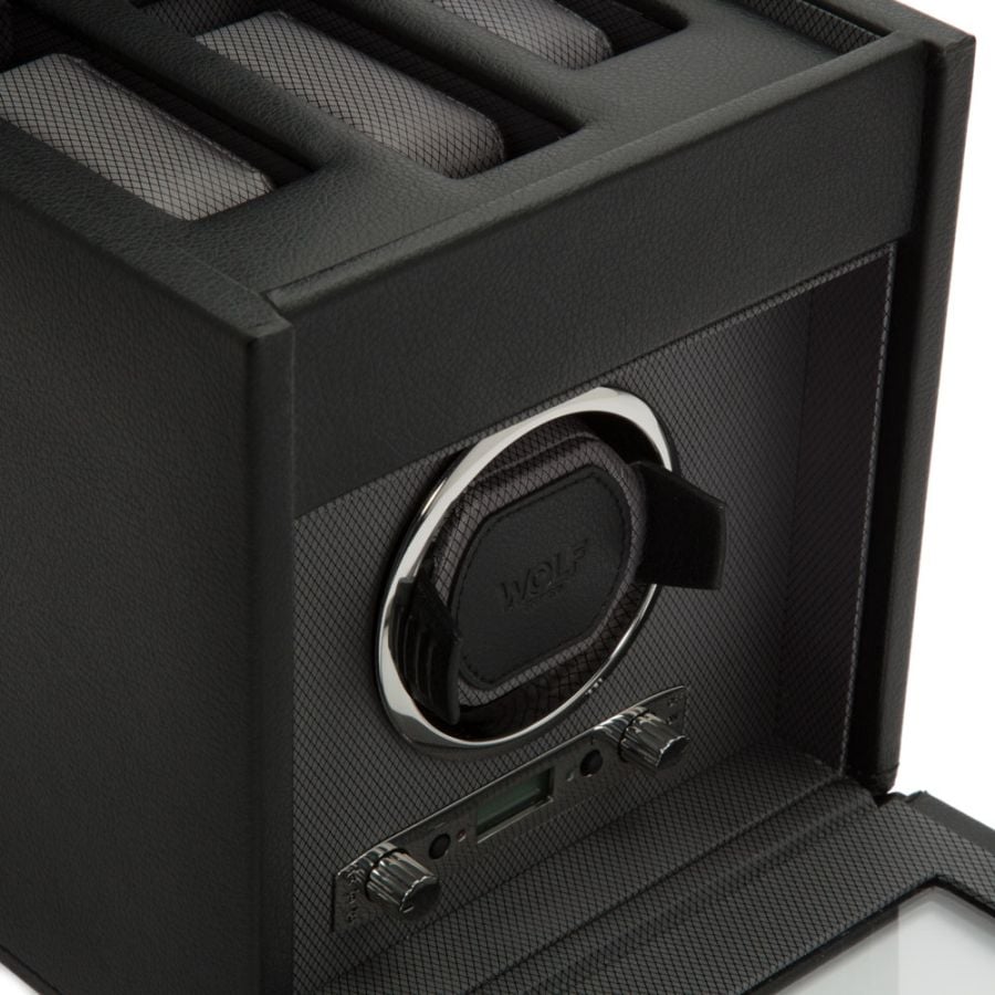 Wolf Single Watch Winder with Storage 456102