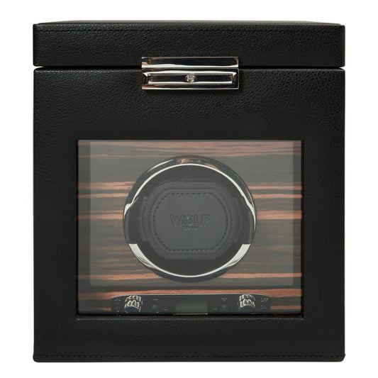Wolf Roadster Single Watch Winder with Storage 457156