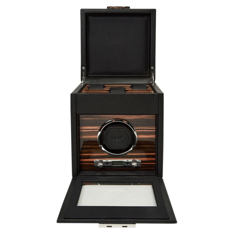 Wolf Roadster Single Watch Winder with Storage 457156
