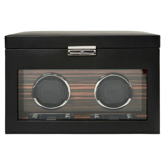 Wolf Roadster Double Watch Winder with Storage 457256