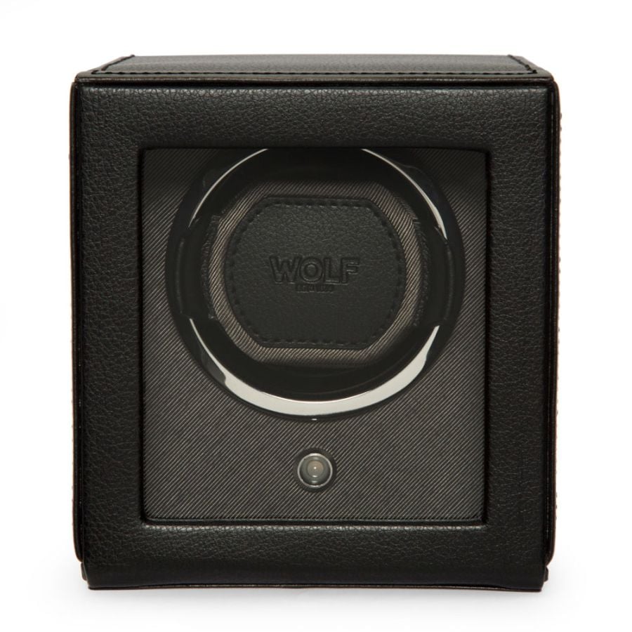 Wolf Cub Single Watch Winder with Cover 461103